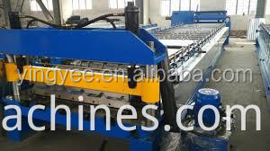 double layer roofing sheet roll forming machine